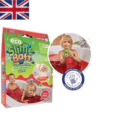 Biologisch abbaubarer Öko Schleim Baff rot - Kinder mit chaotischem Spiel unterhalten & inspirieren