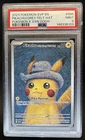 2023 Pokemon SV Black Star Promos Pikachu Van Gogh with Grey Felt Hat #085 PSA 9