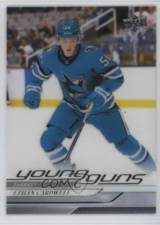 2024-25 Upper Deck Series 2 Young Guns Clear Cut Ethan Cardwell #459 1q2