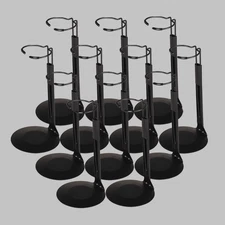 12 pcs Doll Stand - Action Figure Stands with Expandable Waist Wire for 8"-14