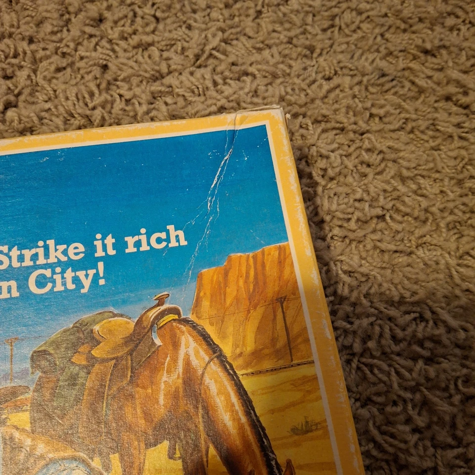 Gold Strike It Rich In Golden City Board Game 100% Complete 1989 Ravensburger - Image 4 of 4