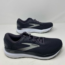 Brooks Ghost 16 Men’s Running Shoe Black/Grey/White 8 D