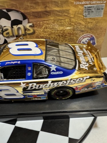 RARE* Dale Earnhardt Jr GOLD #8 Budweiser U.S. Olympic Team 2000 1/24 Diecast - Picture 7 of 17