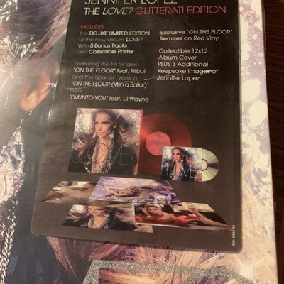 JENNIFER LOPEZ - LOVE ? GLITTERATI EDITION BOXSET RARE Sealed Versiegelt