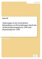 ÄNderungen In Der Steuerlichen Behandlung Von Privatstiftungen Durch Das Struktu