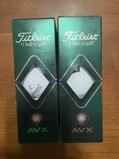 Titleist AVX Golf Balls New 2boxes Of 3 - 6 Total Hormel Branding Mark