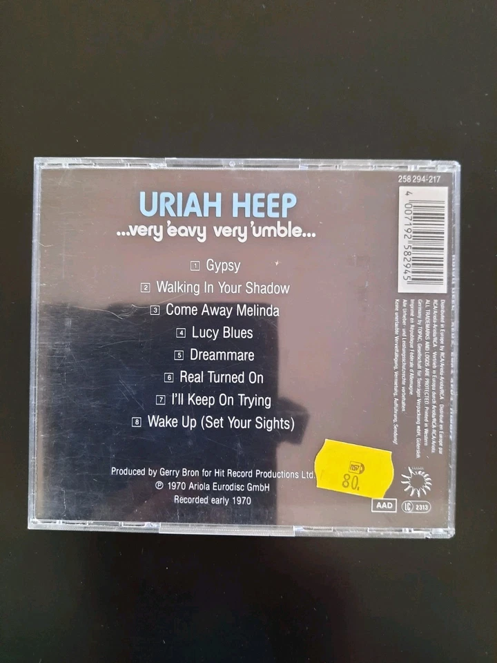 Uriah Heep - Very 'Eavy Very' Umble - CD - 1987 - Deutschland - Bild 3 von 3