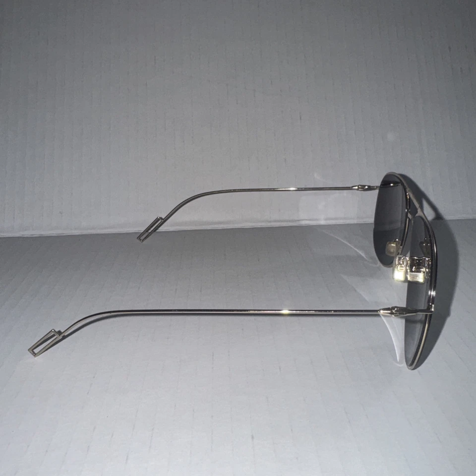 RARE Genuine DIOR HOMME 0205S Palladium Gold Mirror Pilot Sunglasses - Image 4 of 4