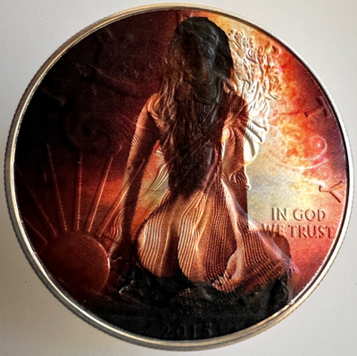 #ad #ad Sexy Woman Limited Edition American Silver Eagle 1oz .999 Silver Dollar Coin $135.27