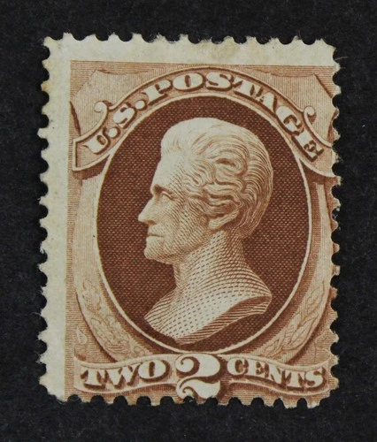 CKStamps: US Stamps Collection Scott#147 2c Jackson Mint H OG Gum Disturb
