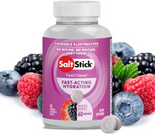 Electrolyte Fastchews - 120 Mixed Berry Chewable Tablets - Salt Tablets for Runn