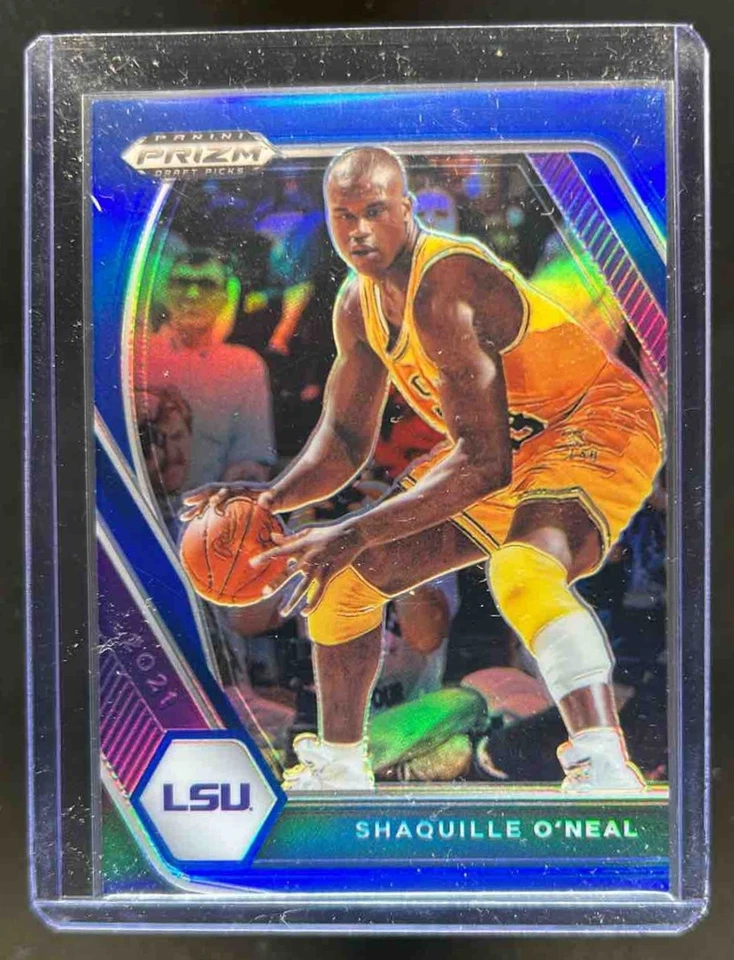 Selecciones del draft Prizm 2021-22 Shaquille O'Neal azul #39/199 Tigers
