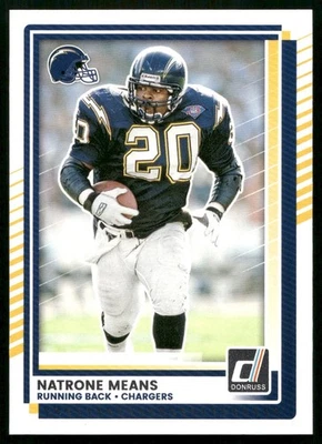 Natrone Means - 2025 Panini Donruss Football #288 - Bild 1 von 2