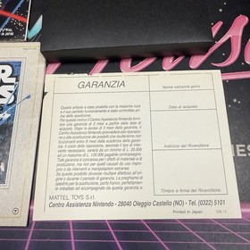 STAR WARS NINTENDO NES GIG PAL A ITALIANO ORIGINALE USATO COMPLETO LIBRETTI