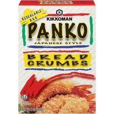 Kikkoman Panko Bread Crumbs 8 Ounce Japanese Style Airy Crispy Coating