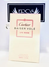 Cartier Baiser Vole Lys Rose EDT Women 3.3 oz/100ml New in box... RARE