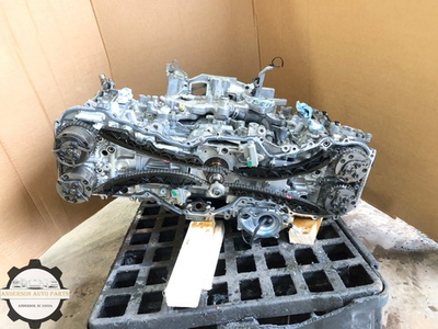 #ad #ad 2020 2021 SUBARU FORESTER 2.5L NA AWD ENGINE MOTOR LONG BLOCK 24K #DAMAGED $1499.97