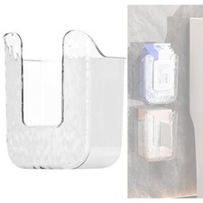 Kitchen Wipes Storage Box,2025 No Punching Wall Flushable Wipes Holder for Ba...