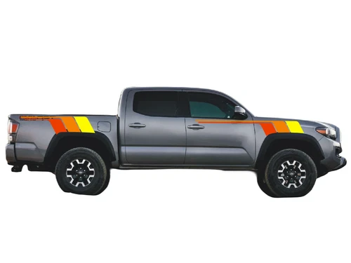 Custom FOR Toyota Tundra Tacoma Trunk Decal Graphic Racing Stripe Car Sticker - Bild 4 von 11