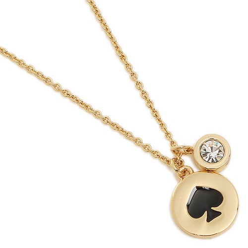 NWT KATE SPADE necklace BLACK SPOT THE 