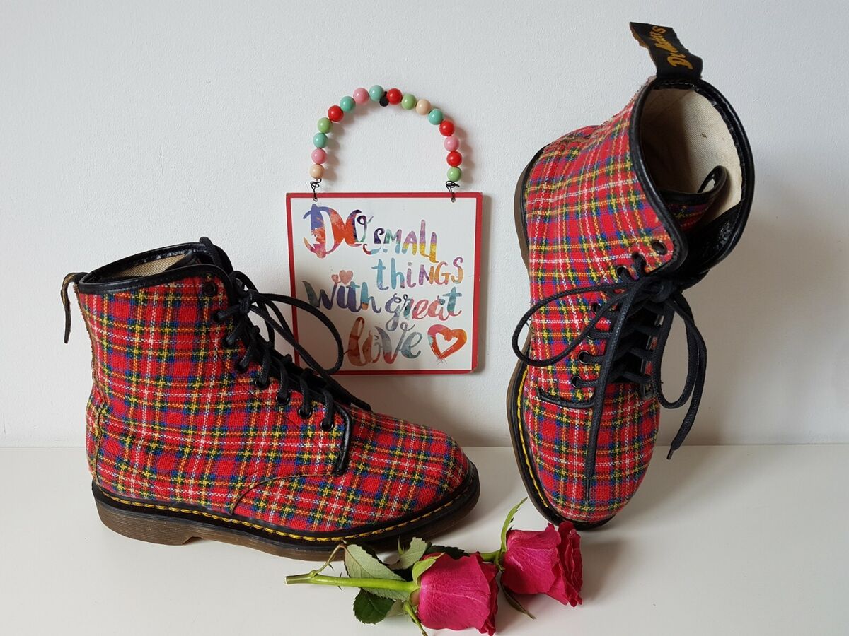 最終価格】Dr.Marten タータンチェック UK7 26cm - 靴 最終価格】Dr.Marten タータンチェック UK7 26cm - 靴