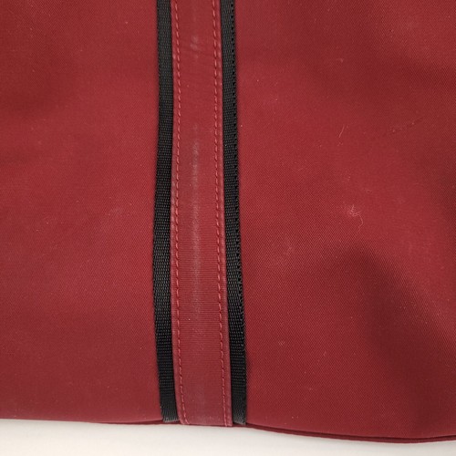 DKNY Red Nylon Tote Shoulder Bag Purse – Zip Top, Pockets, Lightweight - Picture 19 of 24