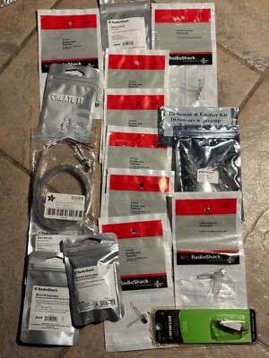New Electronics left over from projects Adafruit and Radio Shack. original pack
