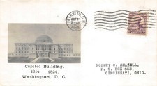 725 3c Daniel Webster Planty #23A, Beazell photographic cachet [832277]