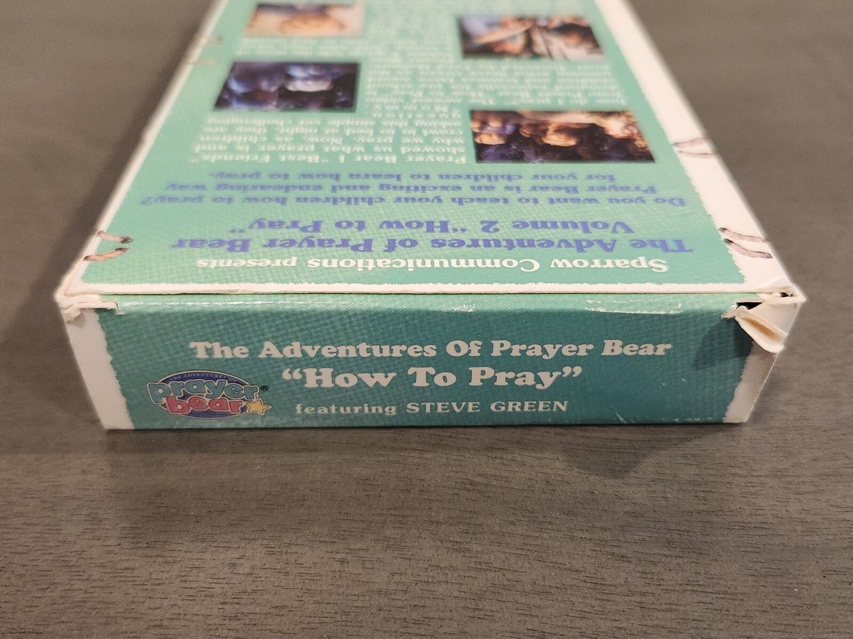 The Adventures Of Prayer Bear Volume 2 VHS 1997 Featuring Steve