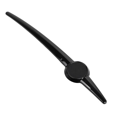 Vivid Black Front Fender Spear Trim For Harley Electra Tour Tri Glide Softail