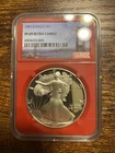 1991 S Eagle Proof 69 Ultra Cameo NGC Golden Gate Bridge Label