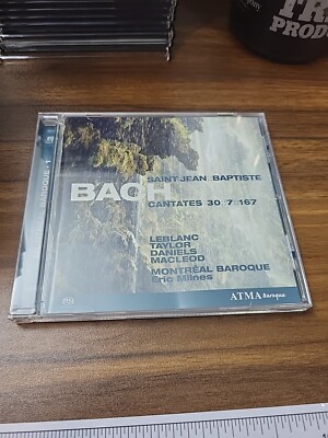 Bach: Saint Jean::Baptiste - Cantates 30::7::167 -  CD Atma Classique Like New
