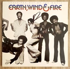 Verdine White Signed Earth Wind & Fire - Way Of The World Vinyl Record LP RAD