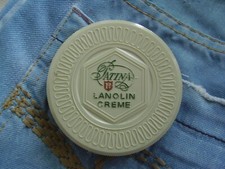 Lanolin Creme Dose Original VEB Patina Halle/Saale DDR Bakelit Dose 60/70 Jahre