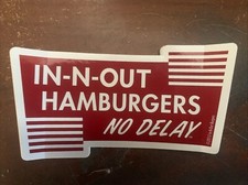 In N Out Burger 2013 Sticker 