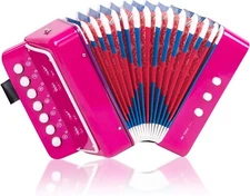 #1 Acordeon De Juguete Para Niños Instrumentos Musicales Para Ninos Aprendizaje