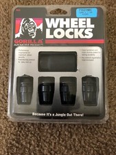 GORILLA Automotive Products 12MM X1.50 BLK/CHRM ACORN Made In USA I784