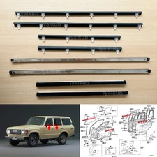 80-92 for Toyota Land Cruiser FJ60 HJ60 BJ60 out in door belt weatherstrip seal