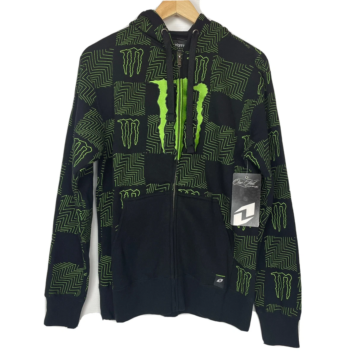 ONE Industries Monster Energy Hoodie Black Motocross Size Small Jacket Dirt  Bike | eBay
