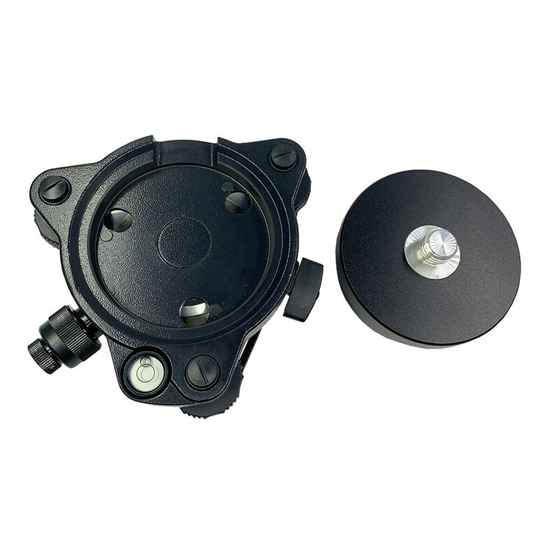 Tribrach Rotante E Adattatore Per Prismi GPS Rilevamento Con Piombo Ottico 5/8"x11 Supporto Originale