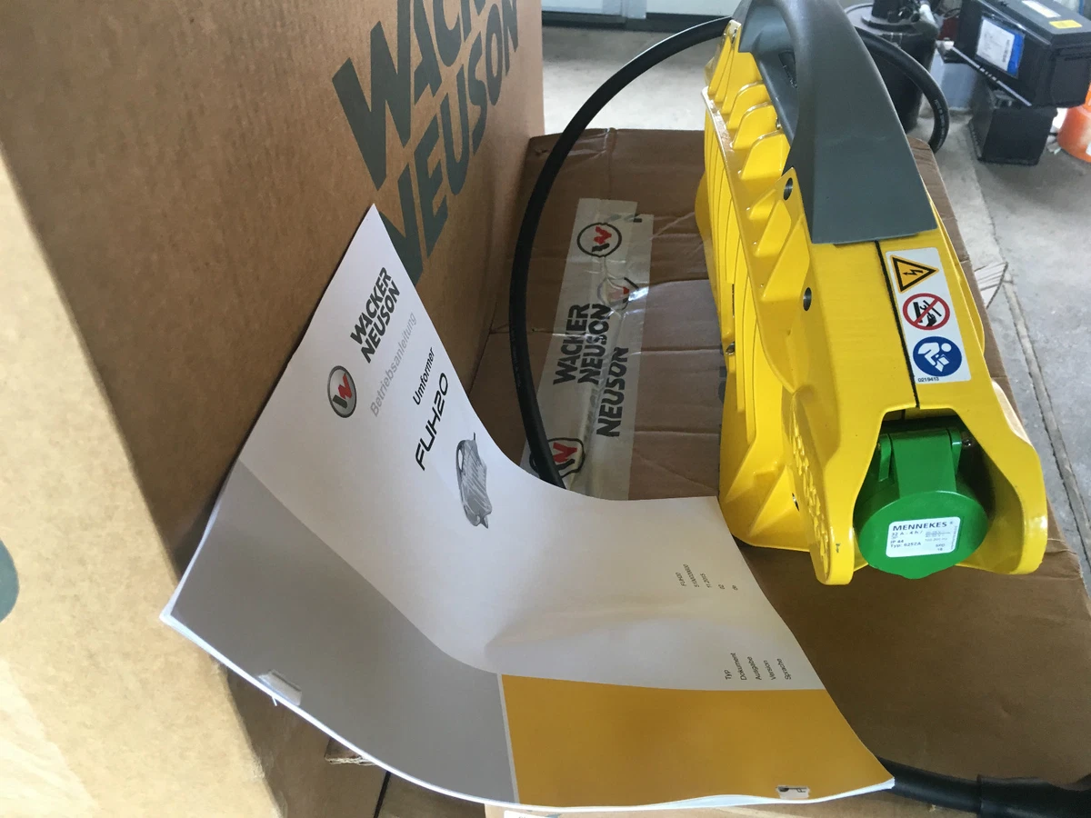 Wackerneuson Umformer für Betonrüttler FUH20 42V NUR 8,9KG NEU | eBay