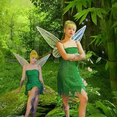 Dress up Angel Wings for Girls Sparkling Butterfly Costume Wings