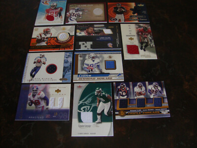 2001 Football---Game Jerseys---Misc.Sets---(1) Card----See List