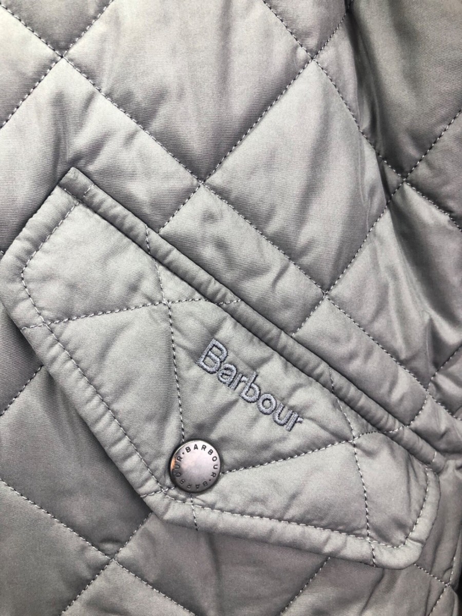 BARBOUR CHELSEA SPORTSQUILT JACKET Men's Gray MQU0006CH31 | eBay