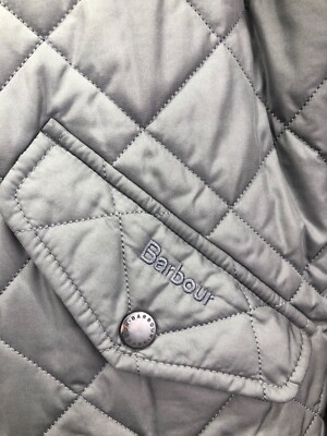 BARBOUR CHELSEA SPORTSQUILT JACKET Men's Gray MQU0006CH31 | eBay