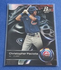 2023 Bowman Platinum Top Prospects #TOP-83 Christopher Paciolla Chicago Cubs