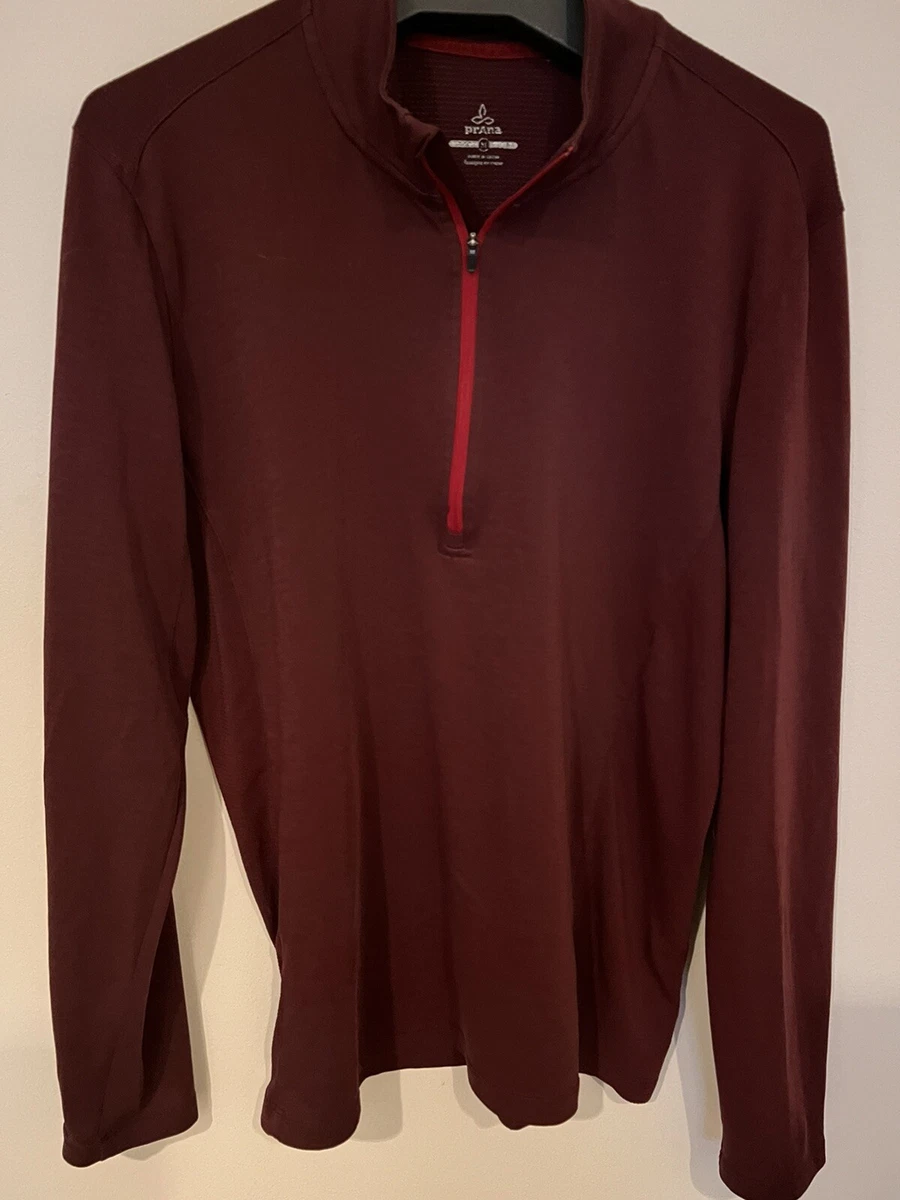 Fitted half zip pullover outlet