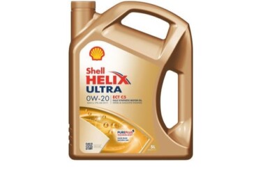 Shell Helix Ultra ECT C6 0W20 5 Litre Engine Oil Fully Synthetic Shell ...