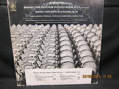 Igor Kipnis - Mozart Concerto No 9 E Flat Major & Haydn Concerto D Major