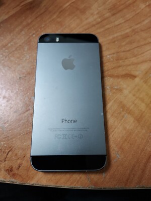 Apple iPhone 5s - 16GB - Space Gray (Unlocked) A1453 (CDMA + GSM